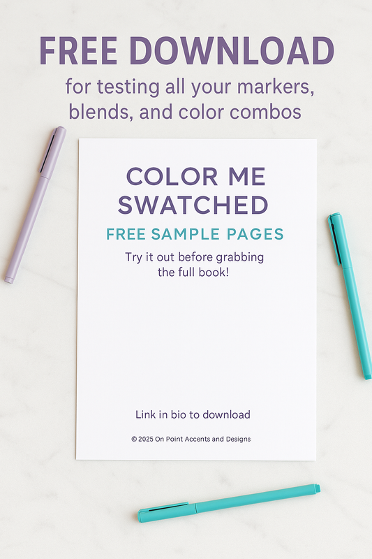 Marker Swatch Sheets