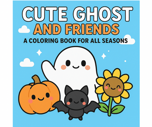 Ghost and Friends Coloring For All Seasons