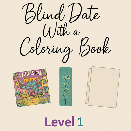 Blind Date with a coloring book level 1