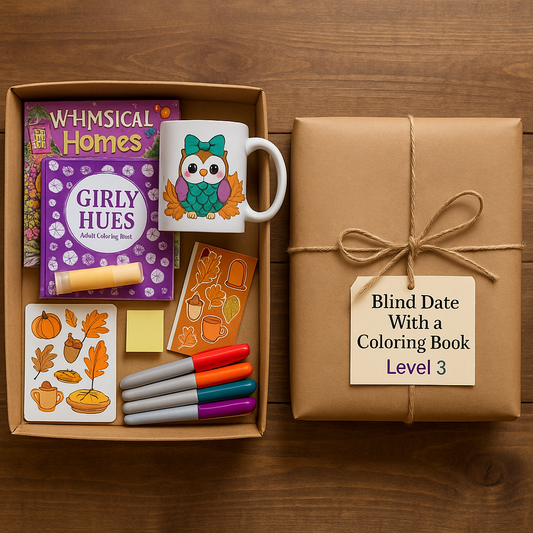 Blind Date with a coloring book level 2