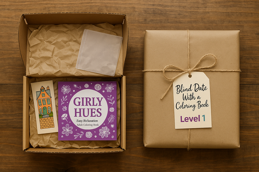 Blind Date with a coloring book level 1