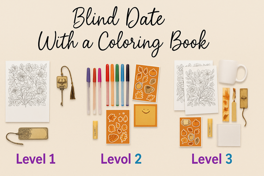 Blind Date with a coloring book level 2
