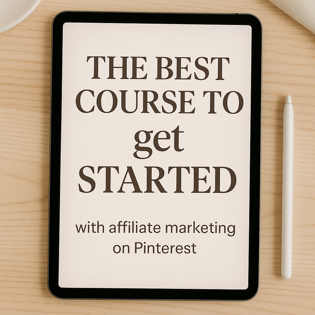 Affiliate Marketing Made Easy Course ***plus bonus keyword sheets