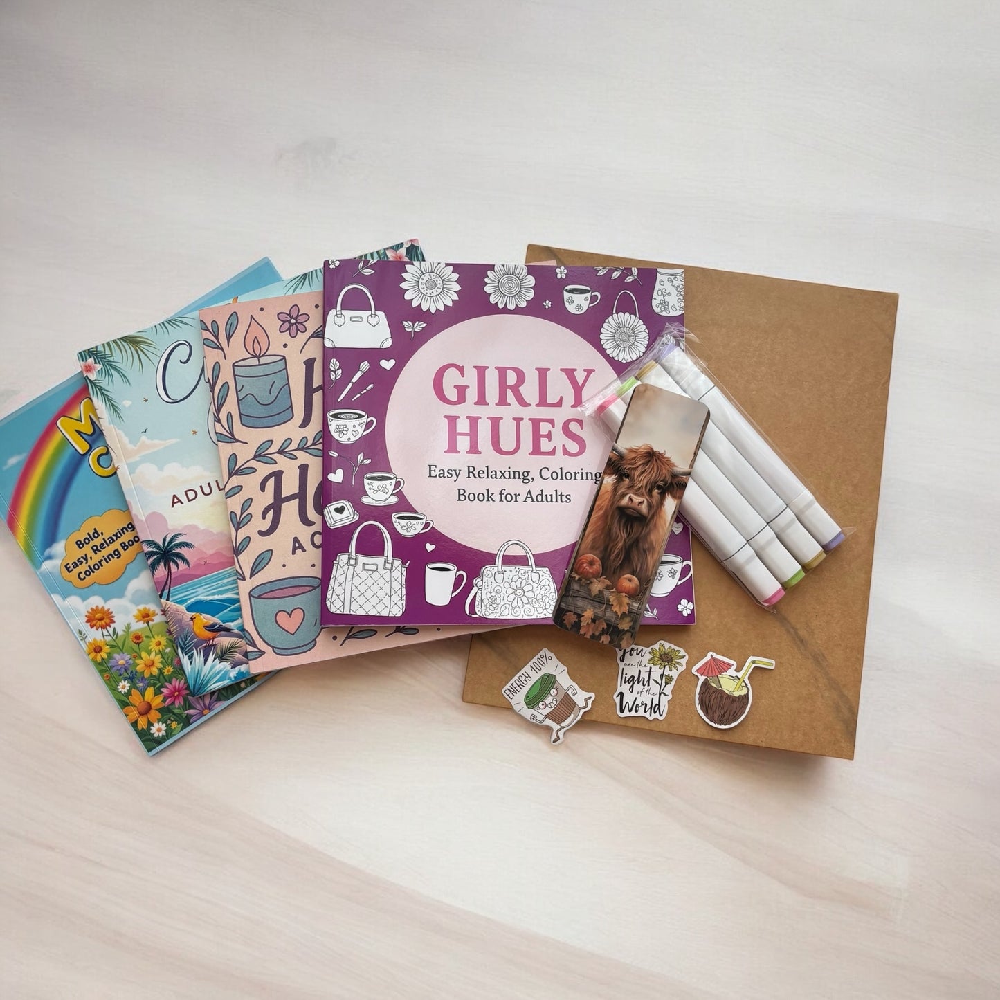 ✨ Ultimate Coloring Book Bundle – 4 Pack ✨