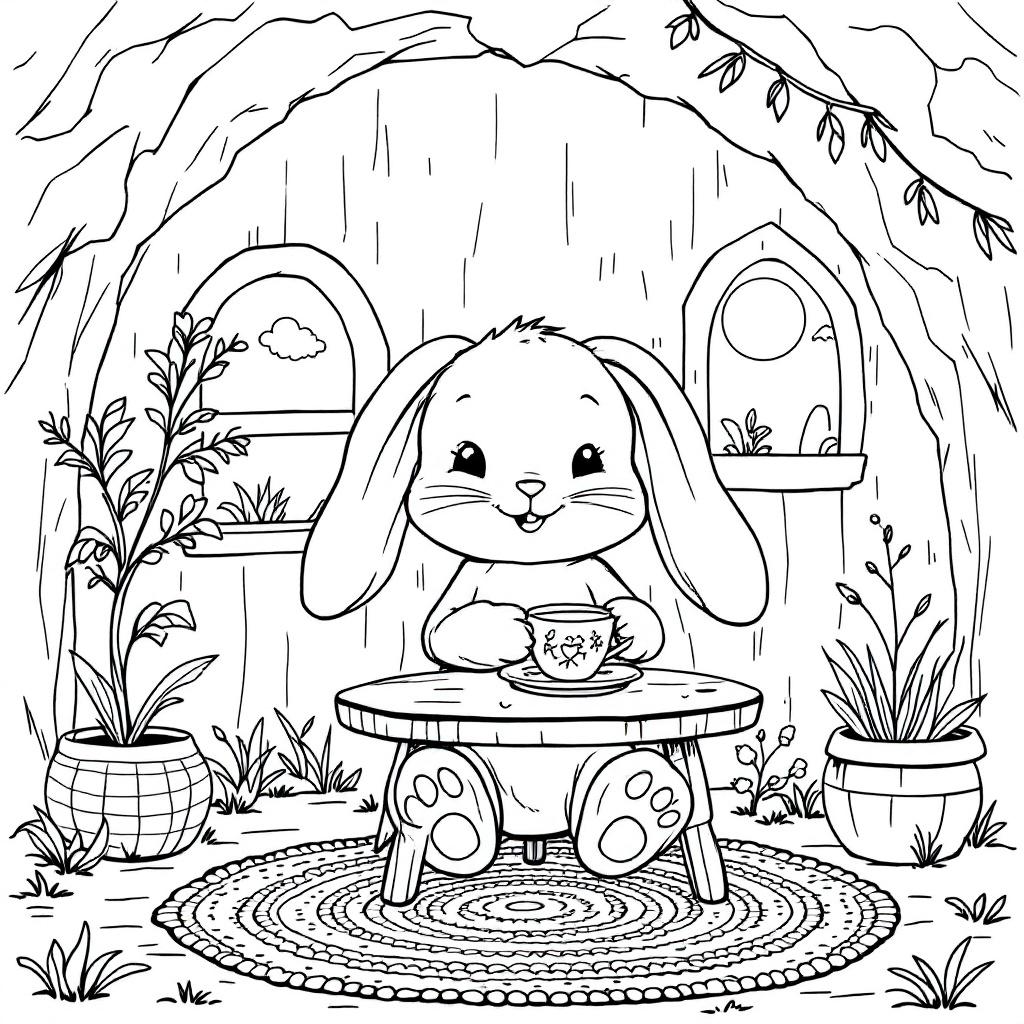 Hygge and Harmony Adult Coloring Book
