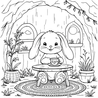 Hygge and Harmony Adult Coloring Book