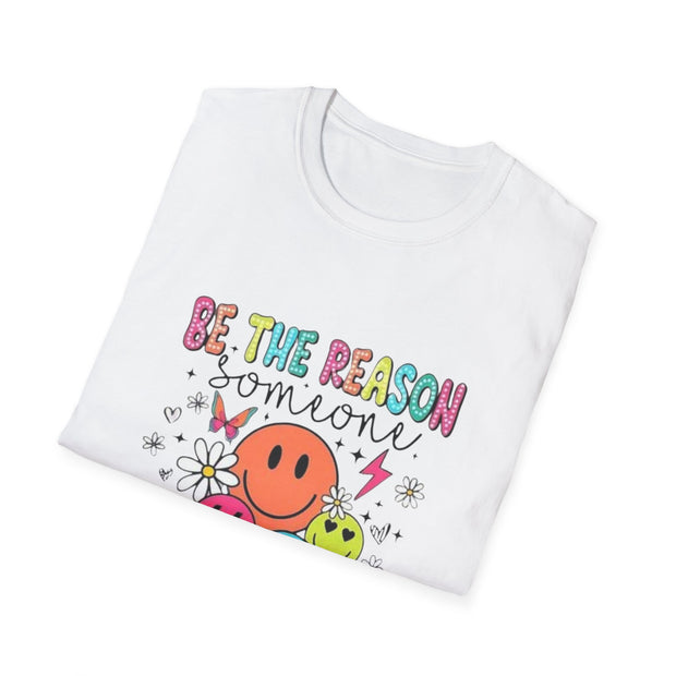 Be the Reason Someone Smiles Unisex Softstyle T-Shirt