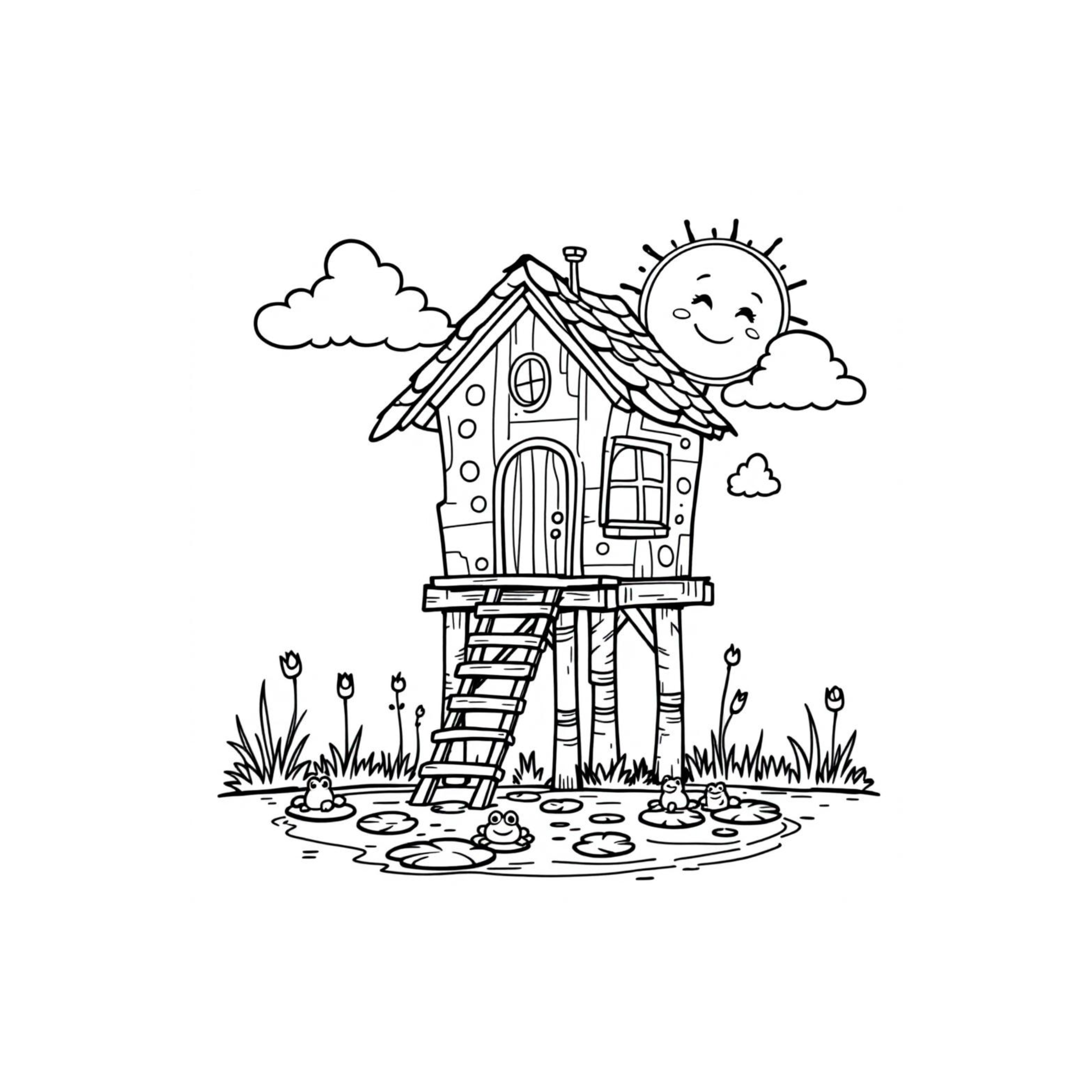 Whimsical Tree House