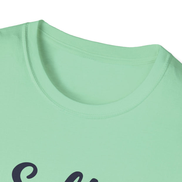 Salty Vibes Unisex Softstyle T-Shirt - Perfect for Beach Days and Summer Fun