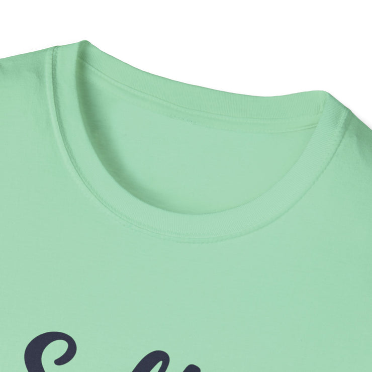 Salty Vibes Unisex Softstyle T-Shirt - Perfect for Beach Days and Summer Fun