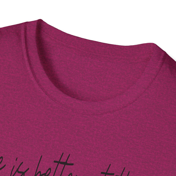 Beach Vibes Unisex Softstyle T-Shirt - "Life is Better at the Beach"