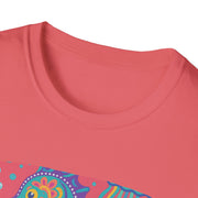 Colorful Seahorse Unisex Softstyle T-Shirt - Vibrant Ocean-Inspired Design