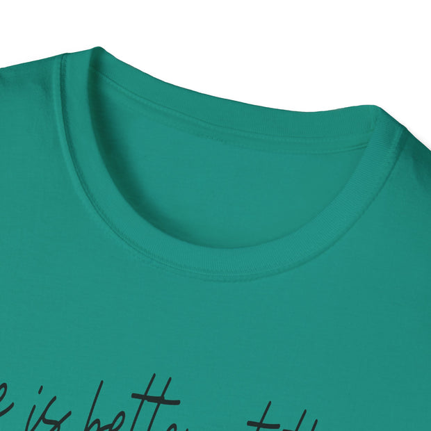 Beach Vibes Unisex Softstyle T-Shirt - "Life is Better at the Beach"