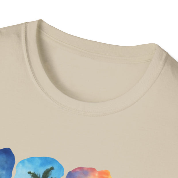 Beach Life Unisex Softstyle T-Shirt – Perfect for Summer Vibes and Coastal Adventures