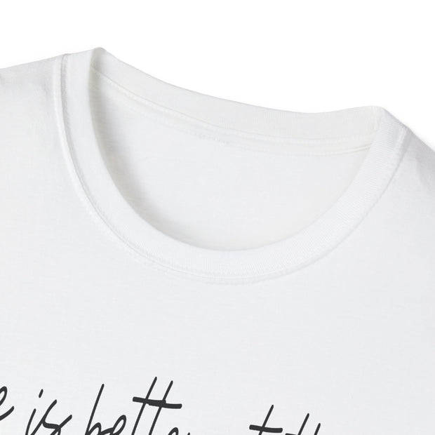 Beach Vibes Unisex Softstyle T-Shirt - "Life is Better at the Beach"