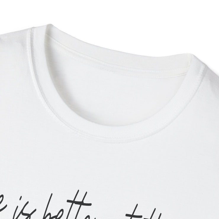 Beach Vibes Unisex Softstyle T-Shirt - "Life is Better at the Beach"