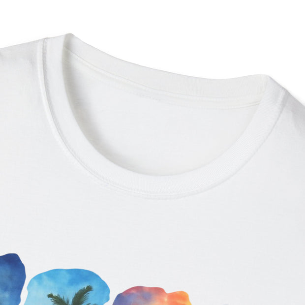 Beach Life Unisex Softstyle T-Shirt – Perfect for Summer Vibes and Coastal Adventures