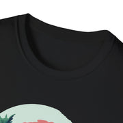 Tropical Sunset Unisex Softstyle T-Shirt - Perfect for Beach Lovers