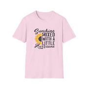 Sunshine Mixed With A Little Hurricane Unisex Softstyle T-Shirt - Perfect Casual Wear for Nature Lovers