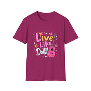 Live Like Dolly Guitar Graphic T-Shirt | Unisex Softstyle Tee