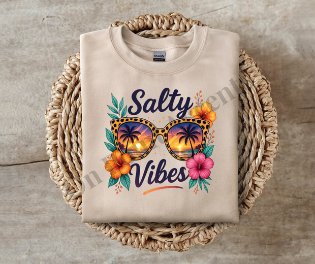 Salty Vibes Digital Design/ DTF/ Sublimation Files
