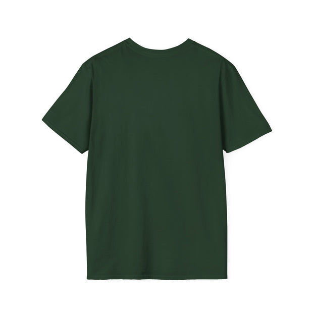 Floral Turtle Unisex Softstyle T-Shirt - Nature-Inspired Graphic Tee for Eco-Lovers