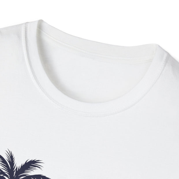 Summer Vibes Unisex T-Shirt - Beach Palm Trees Design