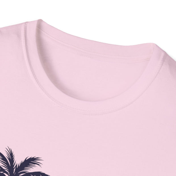 Summer Vibes Unisex T-Shirt - Beach Palm Trees Design