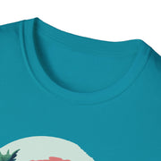 Tropical Sunset Unisex Softstyle T-Shirt - Perfect for Beach Lovers