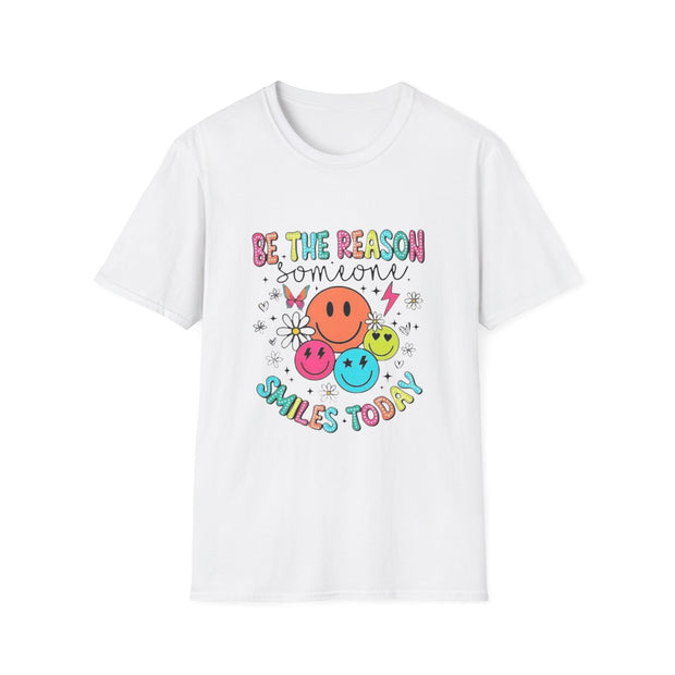 Be the Reason Someone Smiles Unisex Softstyle T-Shirt