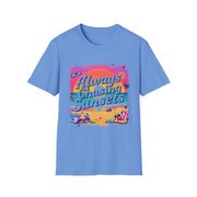 Always Chasing Sunsets Unisex Softstyle T-Shirt - Perfect for Beach Lovers & Summer Vibes