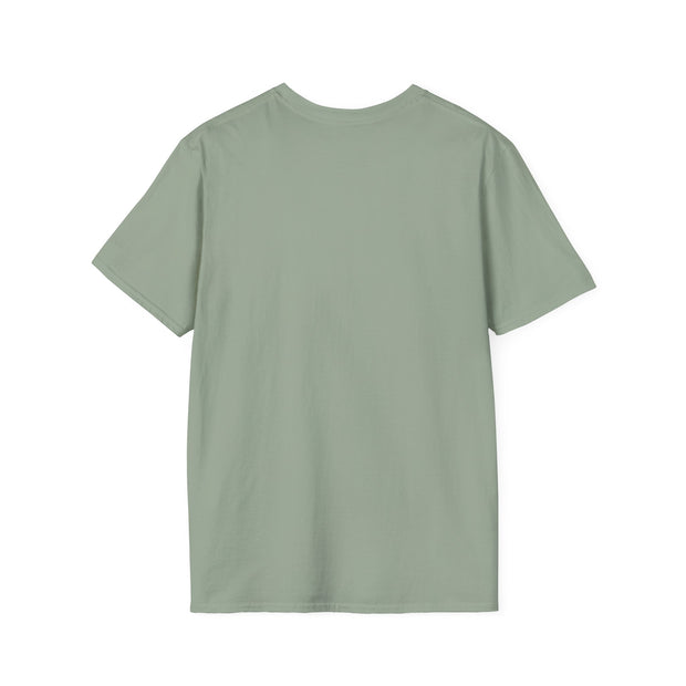 Floral Turtle Unisex Softstyle T-Shirt - Eco-Friendly Nature Apparel