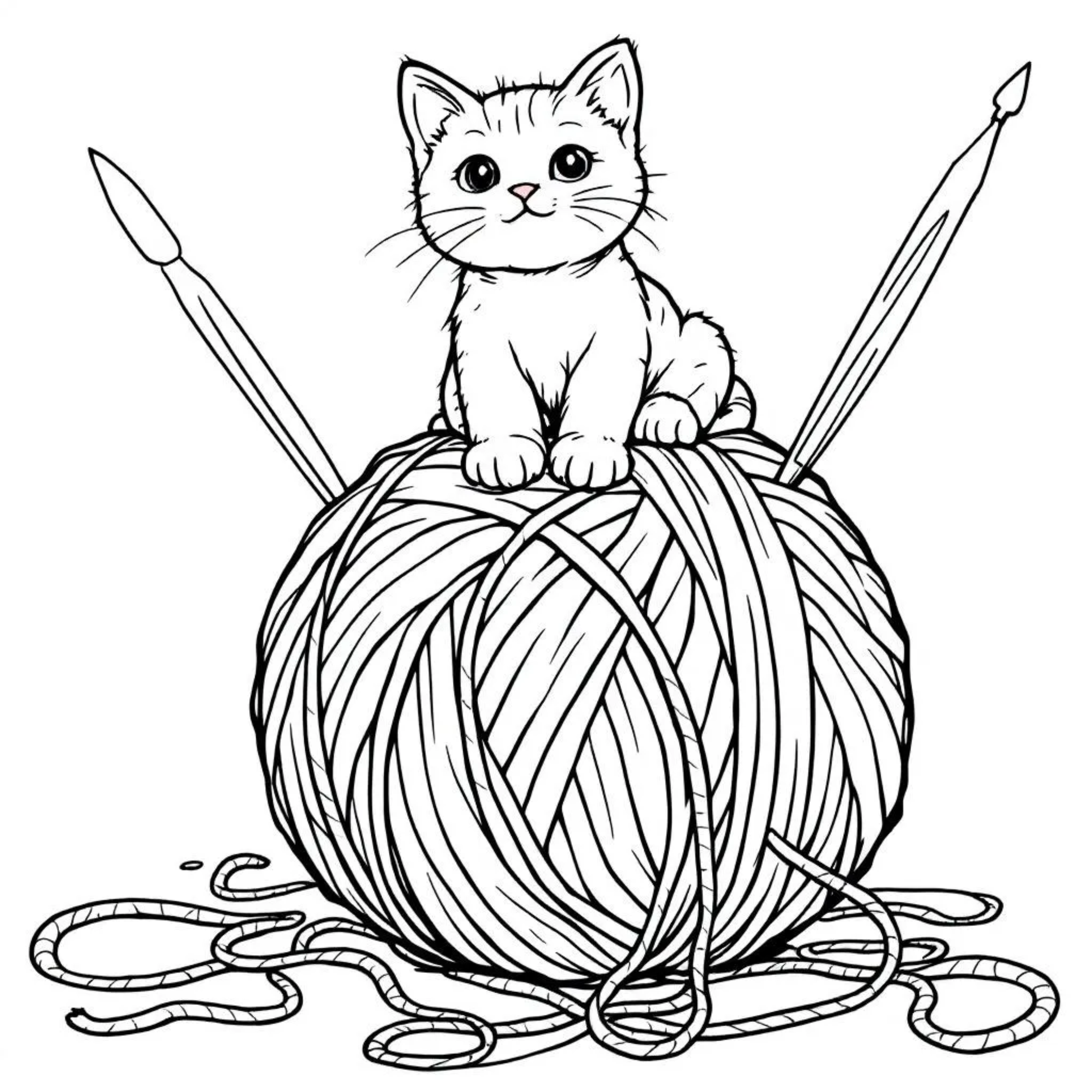Ball of yarn