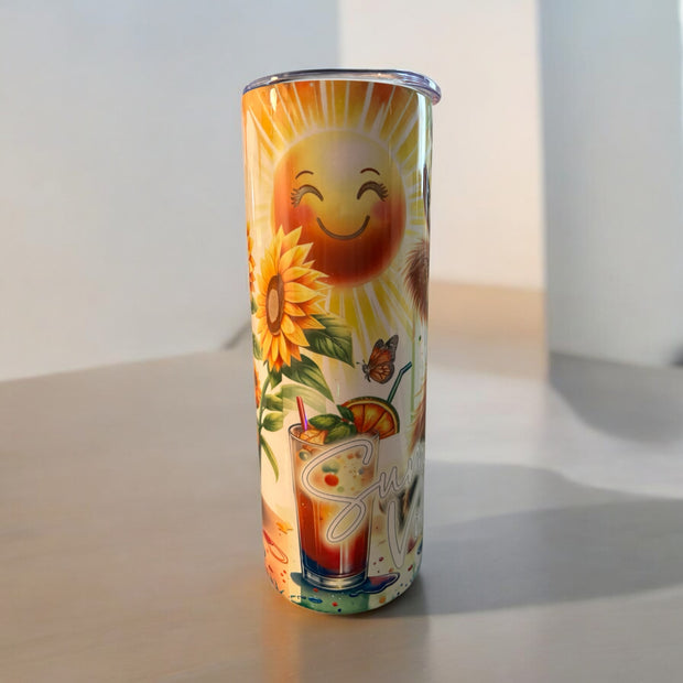 Tropical Cow Tumbler 20 ounce