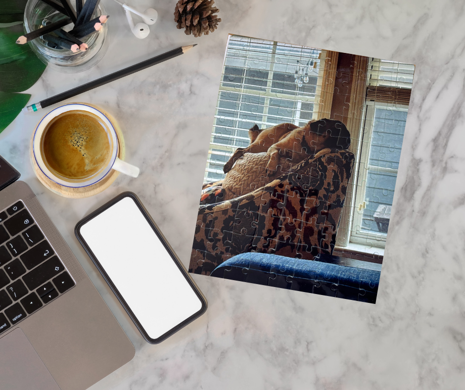 Custom Photo Puzzle – Personalized Sublimation Puzzle Gift (Rectangle or Heart Shape)