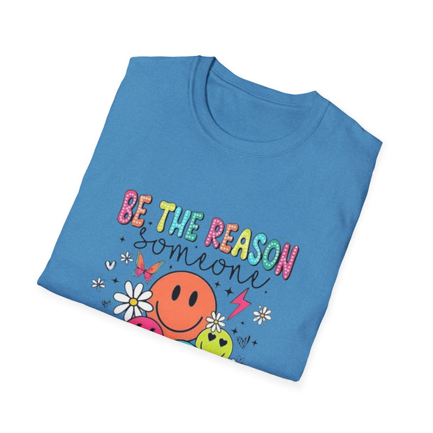 Be the Reason Someone Smiles Unisex Softstyle T-Shirt