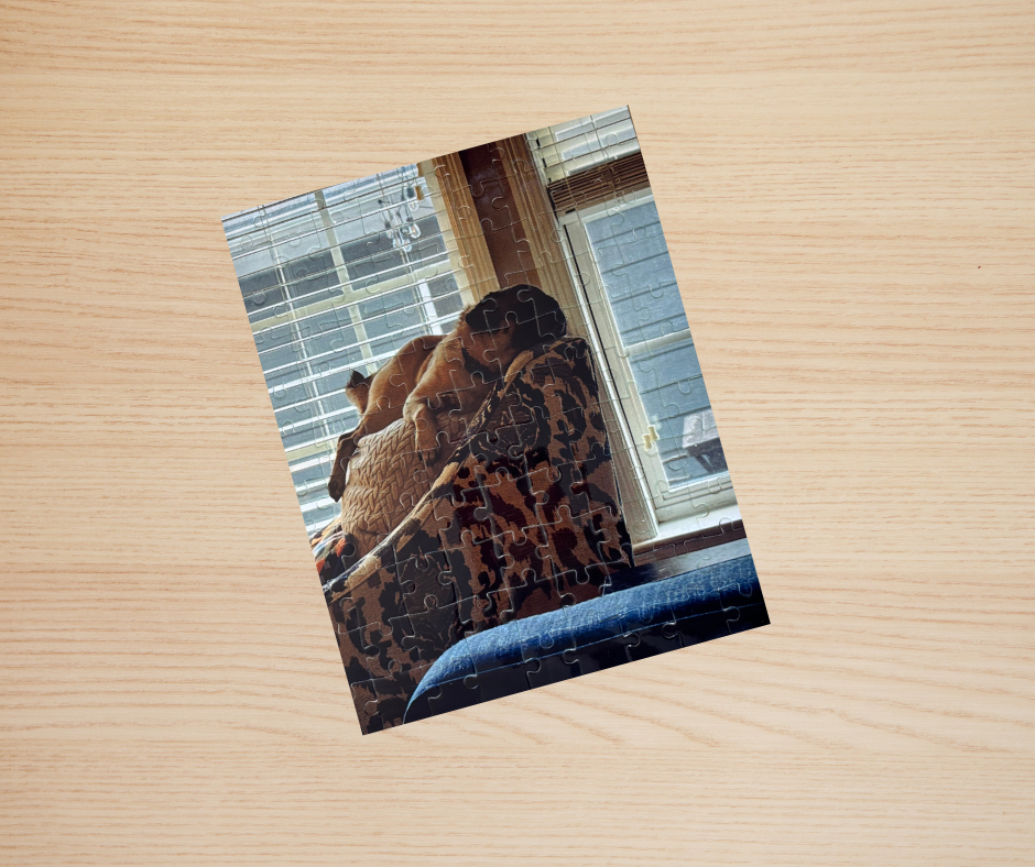 Custom Photo Puzzle – Personalized Sublimation Puzzle Gift (Rectangle or Heart Shape)