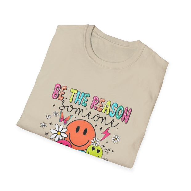 Be the Reason Someone Smiles Unisex Softstyle T-Shirt