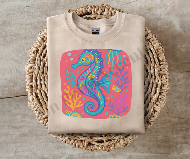 Seahorse Design/ DTF/ Sublimation Files