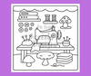 Whimsical Homes a magical interior coloring adventure