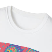 Colorful Seahorse Unisex Softstyle T-Shirt - Vibrant Ocean-Inspired Design