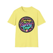 I Was Made for Sunny Days Unisex Softstyle T-Shirt | Casual Summer Vibes T-Shirt | Perfect for Beach Days and Vacations