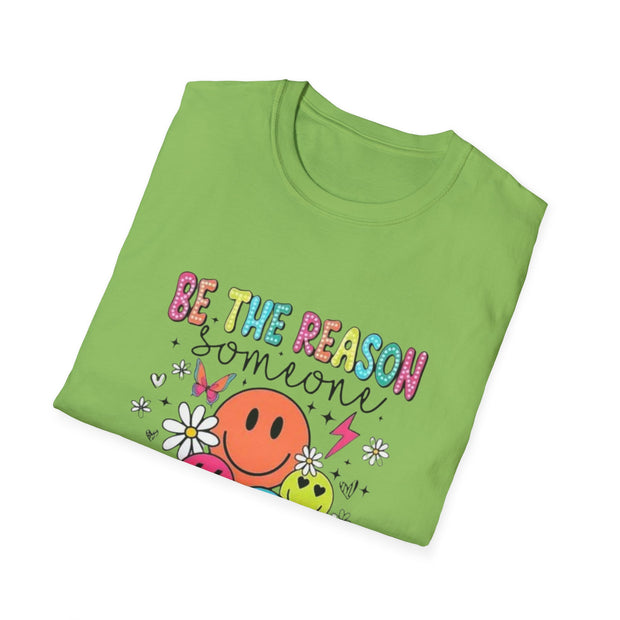 Be the Reason Someone Smiles Unisex Softstyle T-Shirt