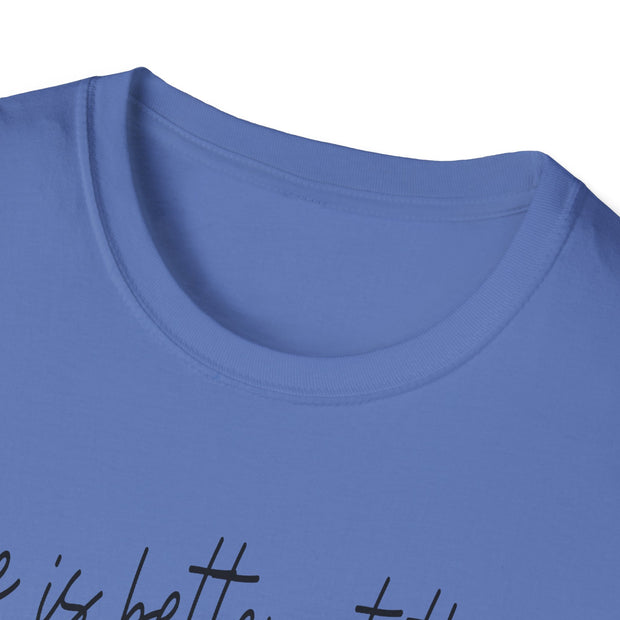 Beach Vibes Unisex Softstyle T-Shirt - "Life is Better at the Beach"