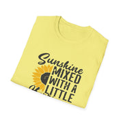 Sunshine Mixed With A Little Hurricane Unisex Softstyle T-Shirt - Perfect Casual Wear for Nature Lovers
