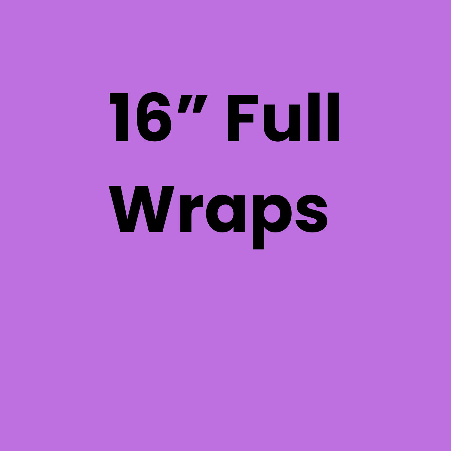 Cup wraps non-seasonal