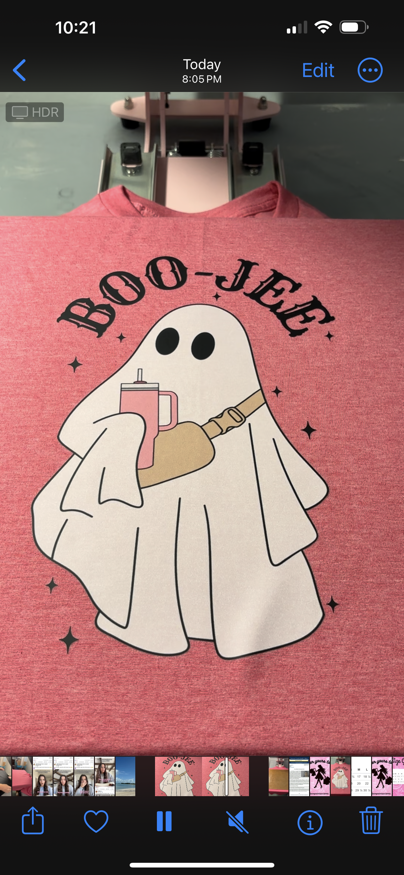 BOO-JEE Ghost T-Shirt