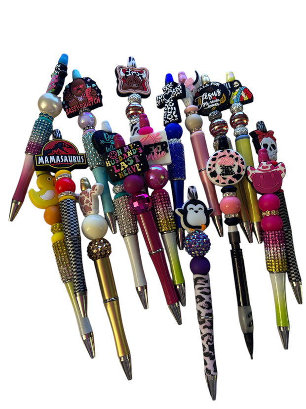 Beaded Pens Random Draw of 3