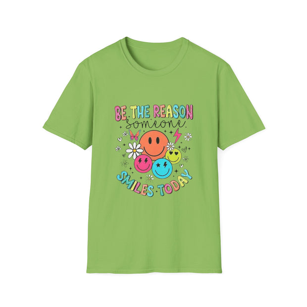 Be the Reason Someone Smiles Unisex Softstyle T-Shirt