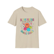 Be the Reason Someone Smiles Unisex Softstyle T-Shirt